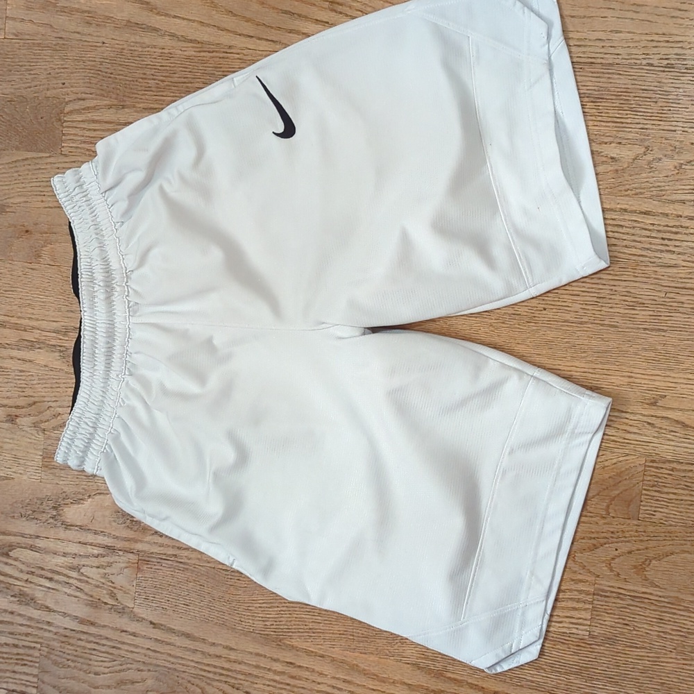 Nike white shorts